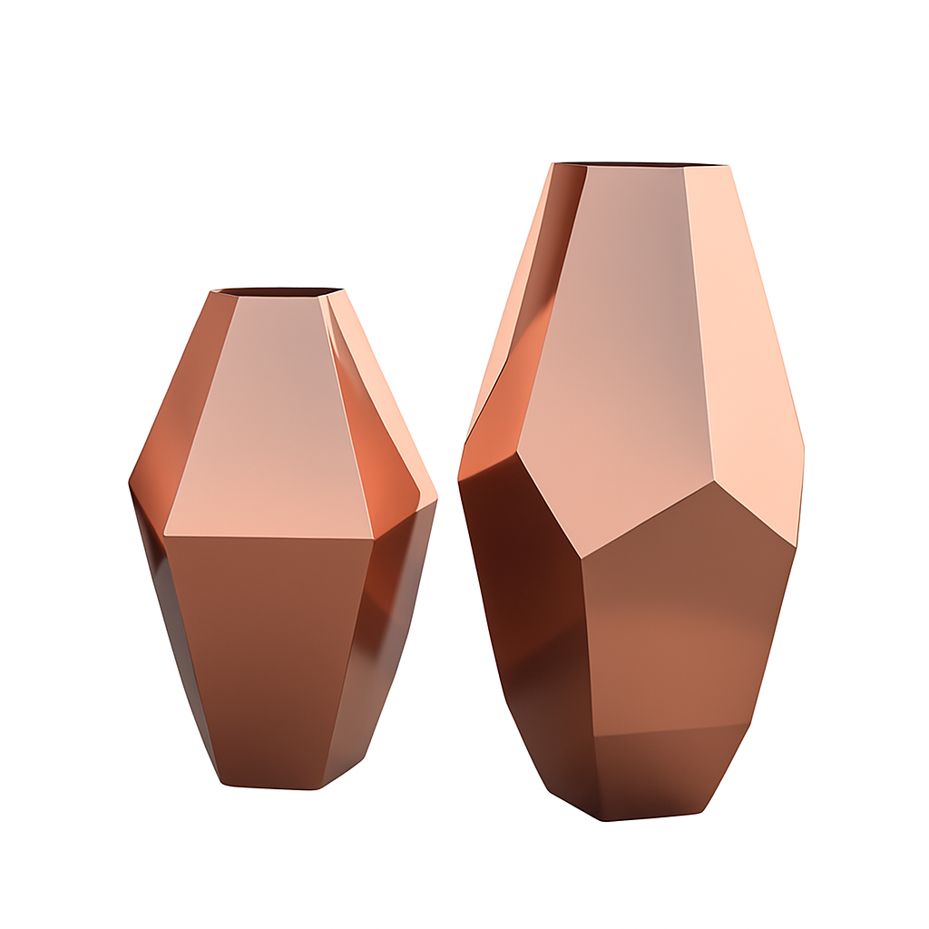 Stainless Steel Floor Vase Living-6