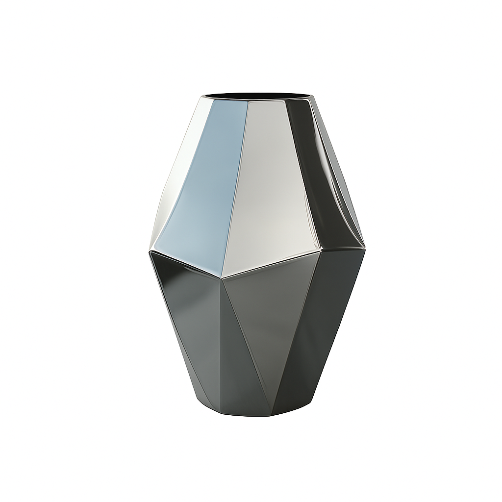 Stainless Steel Floor Vase Living-8