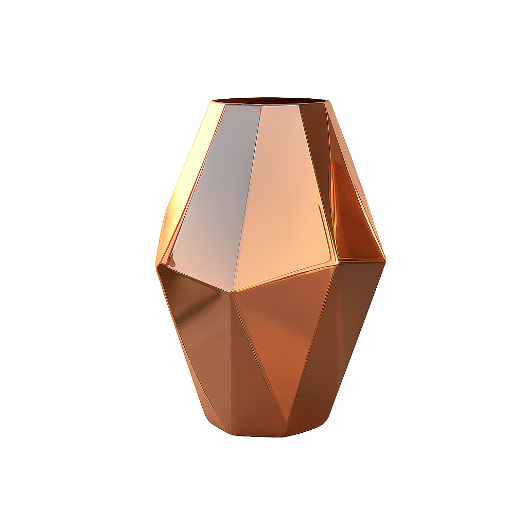 Stainless Steel Floor Vase Living-8