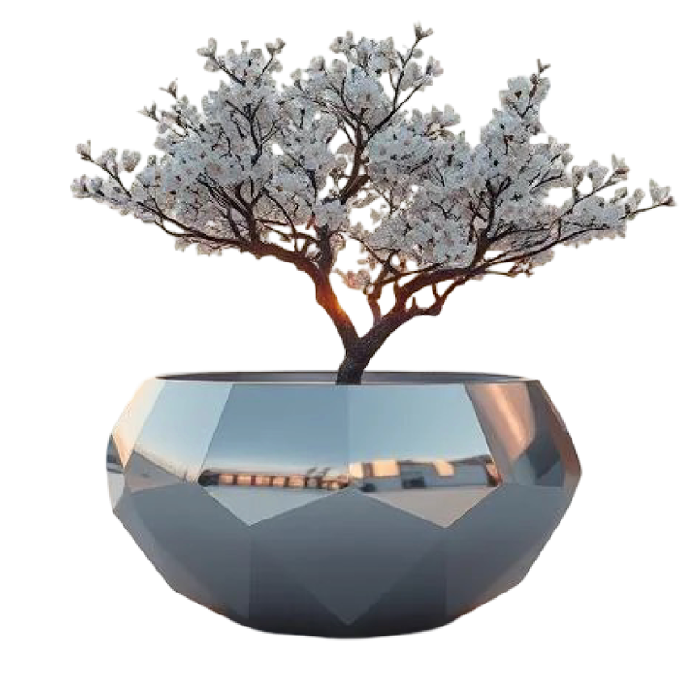 Stainless Steel Tree Pot Outdoor-3