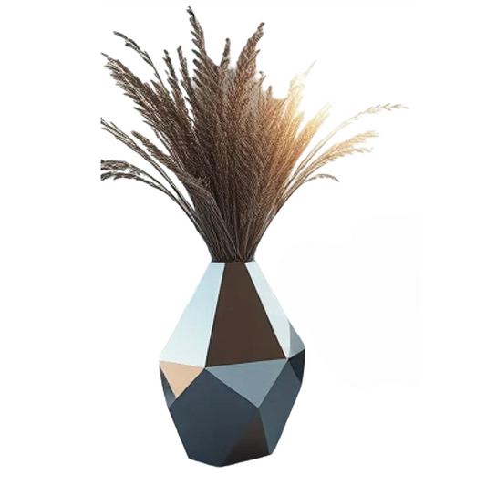 Stainless Steel Floor Vase Living-10
