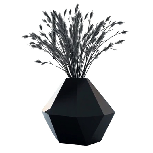 Stainless Steel Floor Vase Living-12