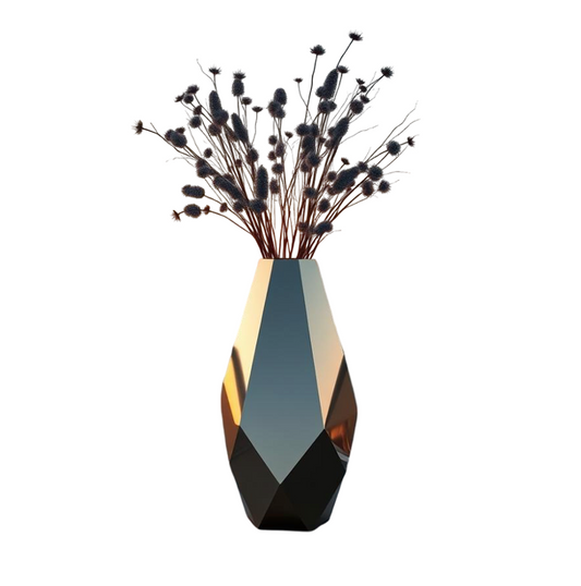 Stainless Steel Floor Vase Living-7