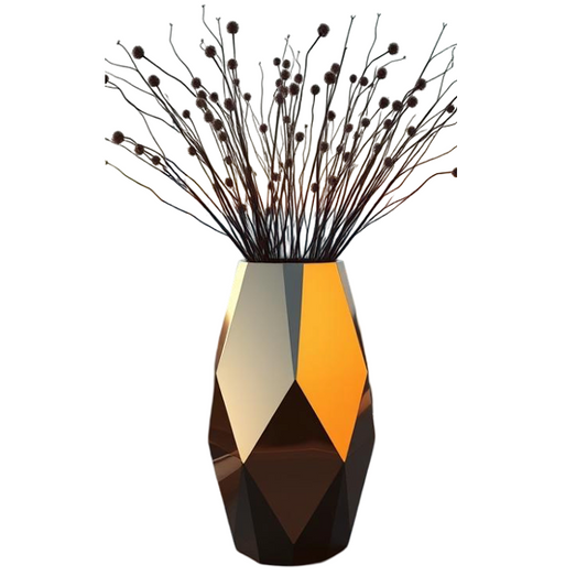 Stainless Steel Floor Vase Living-9